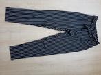 Zwart/wit gestreepte broek, maat S, Kleding | Dames, Broeken en Pantalons, Zwart, Ophalen of Verzenden, Zo goed als nieuw, Maat 36 (S)