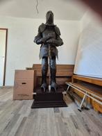 Stalen ridder harnas 2 mtr., Antiek en Kunst, Ophalen