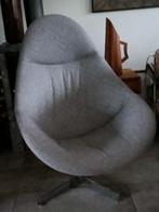 Super Mooie Rohe her gestoffeerde Fauteuil, Dutch Fifties/sities., Metaal, Minder dan 75 cm, Ophalen of Verzenden