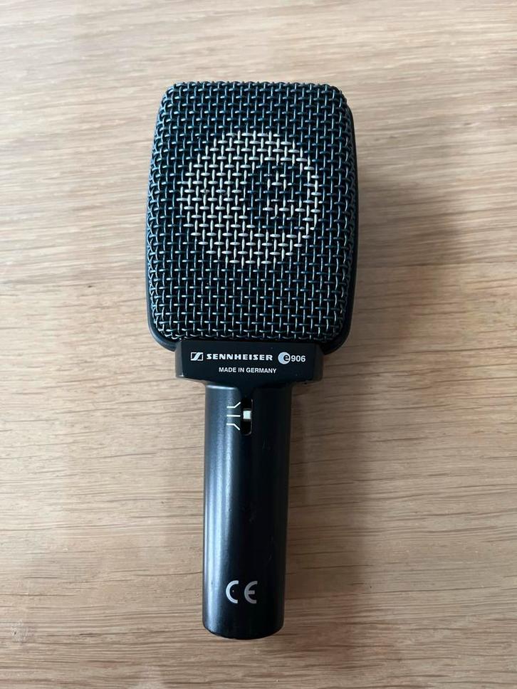 Sennheiser e906 Instrument Microfoon - Topstaat!, Muziek en Instrumenten, Microfoons, Gebruikt, Instrumentmicrofoon, Ophalen of Verzenden