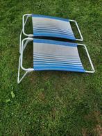 Camping stoelen'voetenbankje'ligstoel'dukdalf, Ophalen of Verzenden, Zo goed als nieuw, Campingstoel