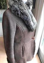 NIEUW GINGER prachtige echte lammy coat vd Bijenkorf mt36, Beige, Nieuw, Ophalen of Verzenden, Maat 36 (S)