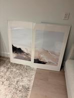 Lomviken fotolijst wit 91x61, Huis en Inrichting, Woonaccessoires | Schilderijen, Tekeningen en Foto's, Ophalen, Zo goed als nieuw
