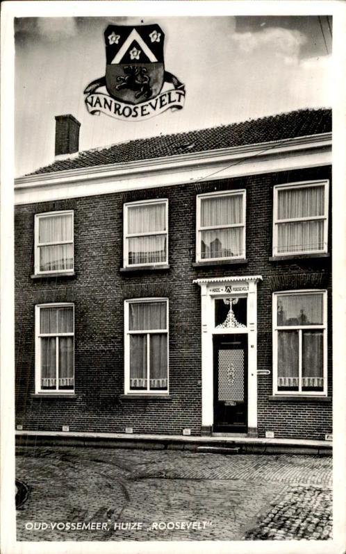 Oud VOssemeer - Huize Roosevelt, Verzamelen, Ansichtkaarten | Nederland, Gelopen, Zeeland, 1940 tot 1960, Verzenden