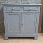 Brocante kast halkast meidenkast linnenkast kledingkast, Antiek en Kunst, Curiosa en Brocante, Ophalen