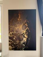 Abstract schilderij op aluminium 80x120, Ophalen, Zo goed als nieuw, Schilderij, 75 tot 100 cm
