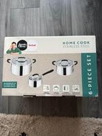Jamie Oliver 6-delige pannenset, Ophalen, Nieuw, Pannenset, Rvs