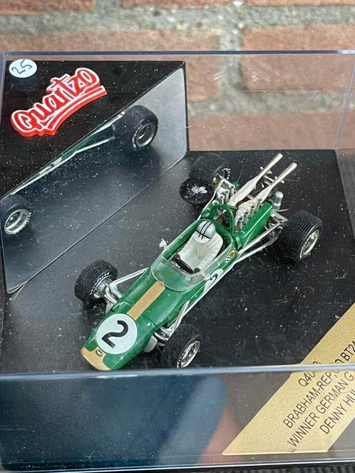 1:43 QUARTZO BRABHAM - REP CO BT24 #2 D.HULME …… 20,-, Hobby en Vrije tijd, Modelauto's | 1:43, Zo goed als nieuw, Auto, Overige merken