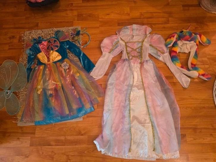 Verkleedkleren Meisjes 6 Jaar, Kinderen en Baby's, Carnavalskleding en Verkleedspullen, Gebruikt, Meisje, 122 t/m 128, Ophalen of Verzenden