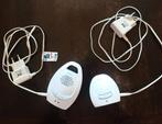 Babyfoon Alecto DBX-10 - Digital baby monitor, wit/blauw, Ophalen, Gebruikt, 100 tot 250 meter, Digitaal