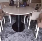 Eettafel met keramiek blad van Metaform Orfis Eettafel, Huis en Inrichting, Ophalen, 100 tot 150 cm, Vijf personen of meer, Nieuw