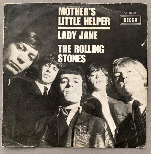 The Rolling Stones Mothers little helper/Lady Jane Decca1966, Cd's en Dvd's, Vinyl Singles, Gebruikt, Pop, Ophalen of Verzenden