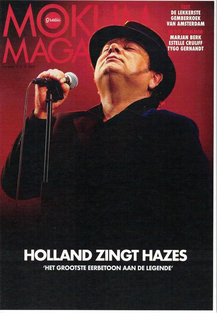 André Hazes in MOKUM Magazine - november 2024., Boeken, Tijdschriften en Kranten, Nieuw, Ophalen of Verzenden
