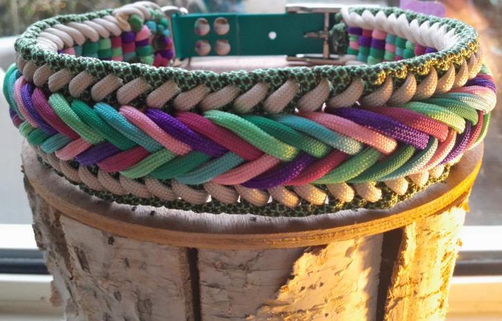 Paracord halsbanden op maat en naar wens gemaakt, Dieren en Toebehoren, Hondenhalsbanden en Penningen, Nieuw, Ophalen of Verzenden