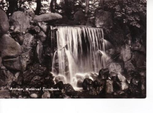 ARNHEM,- Waterval Sonsbeek. NEWO Fotokaart. 10-09, Verzamelen, Ansichtkaarten | Nederland, Gelopen, Gelderland, 1920 tot 1940