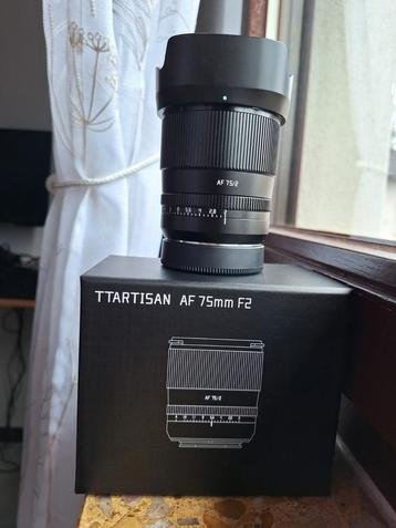Ttartisan 75mm f2 voor sony  beschikbaar voor biedingen