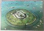 Het eiland ,,Pampus”, Ophalen of Verzenden, Ongelopen, Noord-Holland