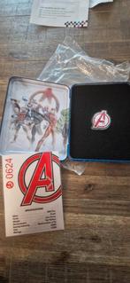 2019 Fiji Avengers logo 1oz met zilveren 2 gram certificaat, Ophalen of Verzenden, Overige landen