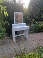 Kaptafel - Wit - Opknapper! - Make-up tafel -, Ophalen, Zo goed als nieuw, 50 tot 100 cm, 100 tot 150 cm