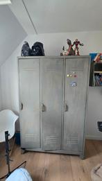 Stalen locker kast, Ophalen, Gebruikt, Industrieel
