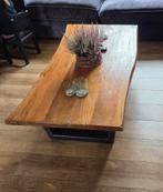 Mahonie houten tafel, Huis en Inrichting, Tafels | Salontafels, Ophalen, 50 tot 100 cm, Zo goed als nieuw, Minder dan 50 cm