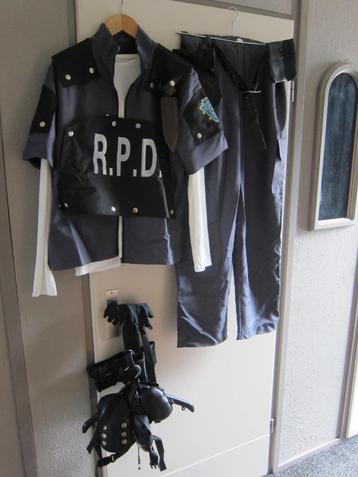 RE Resident Evil 2 RPD Cosplay Uniform Leon Raccoon City beschikbaar voor biedingen