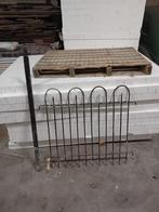 Hekwerk gegalvaniseerd - 18 delen,18 meter, Ophalen of Verzenden, Gebruikt, IJzer, Spijlenhekwerk