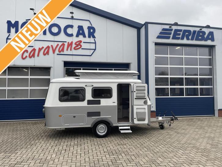 Eriba Touring 430 Urban, Caravans en Kamperen, Caravans, tot en met 3, 750 - 1000 kg, Standaardzit, Eriba, Dwarsbed, Overige typen