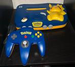 Nintendo 64 • Pikachu edition • 1 controller, Spelcomputers en Games, Ophalen, Zo goed als nieuw, Met 1 controller