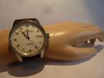 ZENO WATCH BASEL   AUTOMATIC met datum & 25 jewels ( 3 atm), Overige merken, Leer, Staal, Polshorloge