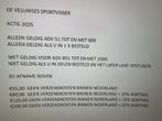 adv 146 / NIEUW set 7 vlag / stroomdobbers  TUBERTINI, Watersport en Boten, Hengelsport | Witvissen, Ophalen of Verzenden, Nieuw