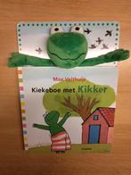Kiekeboe met Kikker - Max Velthuijs, Gelezen, Max Velthuijs, Ophalen of Verzenden, Uitklap-, Voel- of Ontdekboek