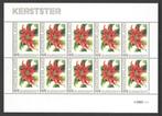 Bloemen op postzegels: Kerstster, Postzegels en Munten, Postzegels | Nederland, Na 1940, Ophalen of Verzenden, Postfris