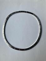 Stalen collier, Sieraden, Tassen en Uiterlijk, Kettingen, Ophalen of Verzenden, Nieuw, Zilver, Overige materialen