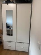 IKEA Trysil kledingkast met spiegel, Huis en Inrichting, Ophalen, Kunststof, Gebruikt, 100 tot 150 cm