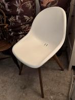 IKEA 2x witte kuipstoelen 2x, Ophalen, Zo goed als nieuw, Wit, Twee