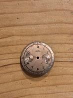 Vintage fortis chronograph dial wijzerplaat valjoux landeron, Ophalen of Verzenden, Zwart, Android