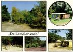 De Lemeler-esch, Lemele - 5 afb o.a. speeltuin - 1987 gelope, Verzamelen, Ansichtkaarten | Nederland, Ophalen of Verzenden, 1960 tot 1980