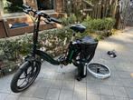 Electrische vouwfiets met dikke banden 20 inch, 20 inch of meer, Versnellingen, Zo goed als nieuw, Totaal opvouwbaar