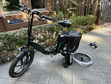 Electrische vouwfiets met dikke banden 20 inch beschikbaar voor biedingen