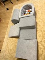 Speelset met ballenbak van meowBaby speelkussen, Ophalen, Zo goed als nieuw, Bouwen