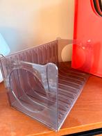 Retro / vintage CD / DVD houder / CD rek acryl ‘rookglas’, Verzamelen, Retro, Ophalen of Verzenden, Huis en Inrichting