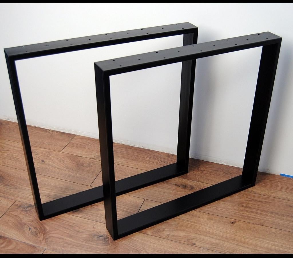2x eettafel poten, Ophalen, Rechthoekig, 50 tot 100 cm, 50 tot 100 cm