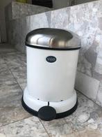 Vipp design pedaalemmer wit, Huis en Inrichting, Ophalen, Zo goed als nieuw, Minder dan 10 liter, Metaal