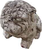 Gratis af te halen: twee betonnen hondjes, Ophalen, Gebruikt