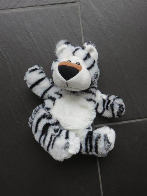 Handpop tijger, panter ca 25cm, mooie zachte handpop., Kinderen en Baby's, Speelgoed | Educatief en Creatief, Zo goed als nieuw