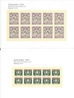 Denemarken - Herdruk-velletjes 1904 t/m 1939 - Postfris, Ophalen of Verzenden, Denemarken, Postfris