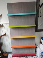 Kleurrijke boekenkast/-plank, Ophalen, Zo goed als nieuw