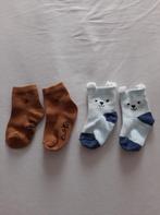 2 Paar Nieuwe jongens babysokjes Mt 3-6M, Kinderen en Baby's, Babykleding | Schoentjes en Sokjes, Verzenden, Nieuw, Jongetje, Sokjes