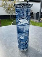 Antieke Blauw-Witte Vaas PETRUS REGOUT, Ophalen